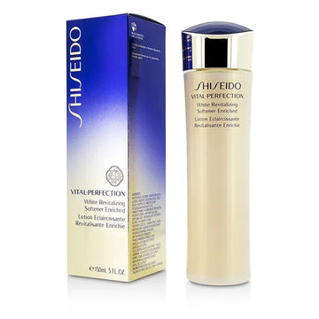 SHISEIDO VITAL-PERFECTION WHITE REVITALIZING SOFTENER ENRICHED — Hydrating, Anti-Aging Facial Lotion Shiseido