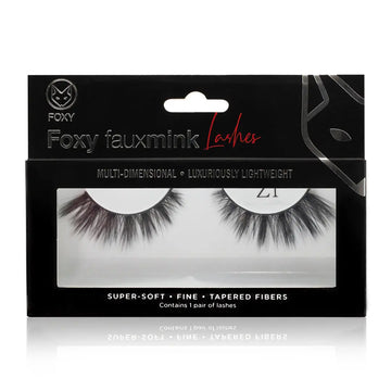 FOXY FAUX MINK EYELASHES - Model Z1 Foxy Brands Inc.