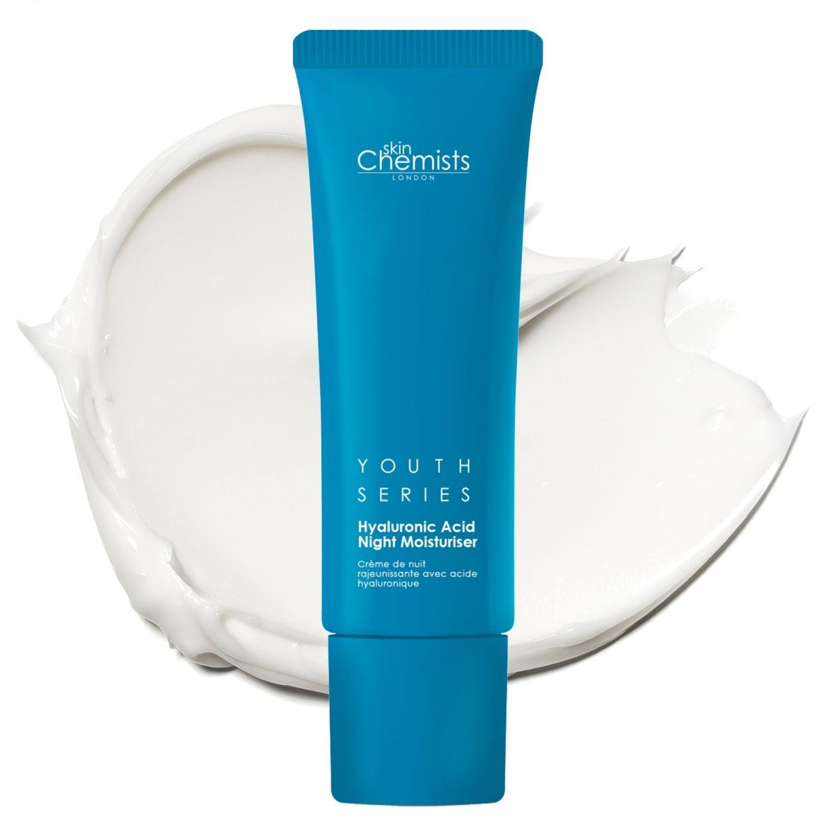 SKINCHEMISTS HYALURONIC ACID NIGHT MOISTURISER — Deep Hydration & Anti-Aging Care