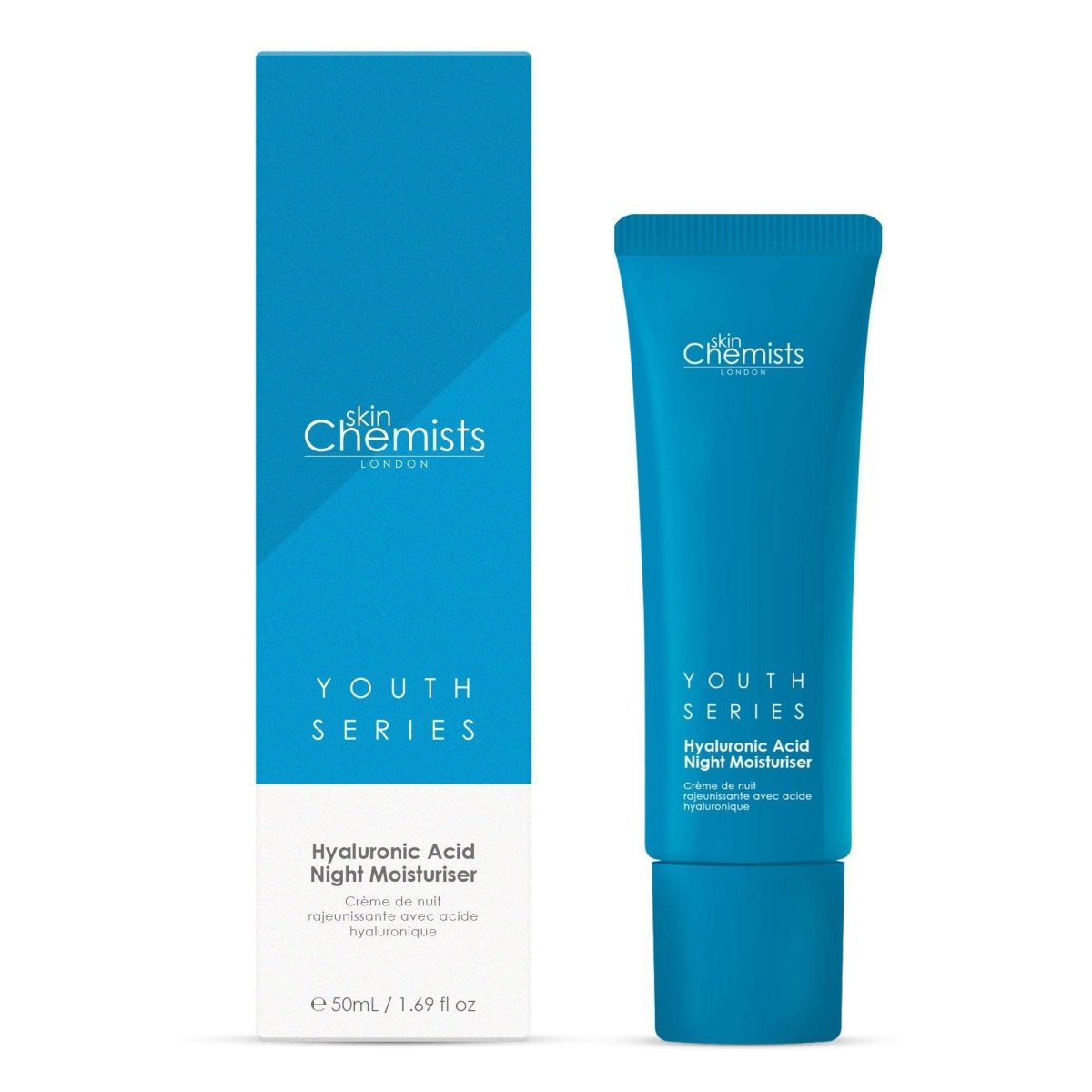 SKINCHEMISTS HYALURONIC ACID NIGHT MOISTURISER — Deep Hydration & Anti-Aging Care
