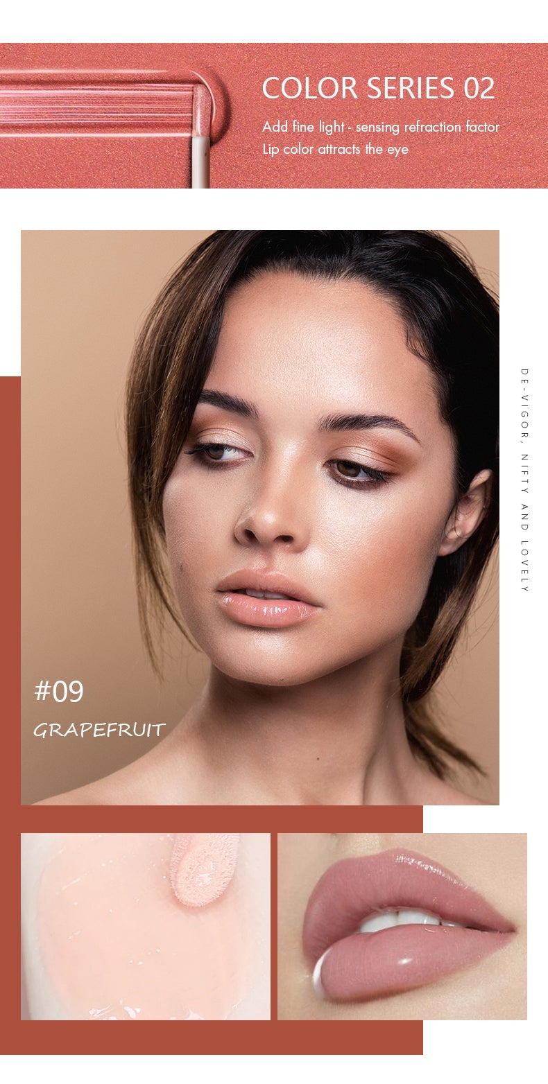 PUDAIER® GLOSS BOMB LIP LUMINIZER — Addictive Shine, Nourishing Wear (Color #03)