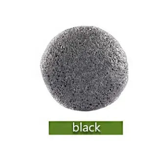 Reusable konjac face wash puff natural eco beauty tool