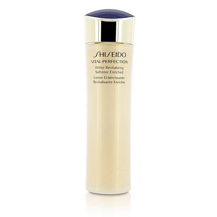 SHISEIDO VITAL-PERFECTION WHITE REVITALIZING SOFTENER ENRICHED — Hydrating, Anti-Aging Facial Lotion