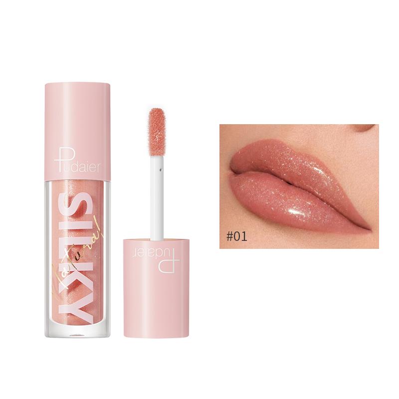 PUDAIER® GLOSS BOMB LIP LUMINIZER — Addictive Shine, Nourishing Wear (Color #01)