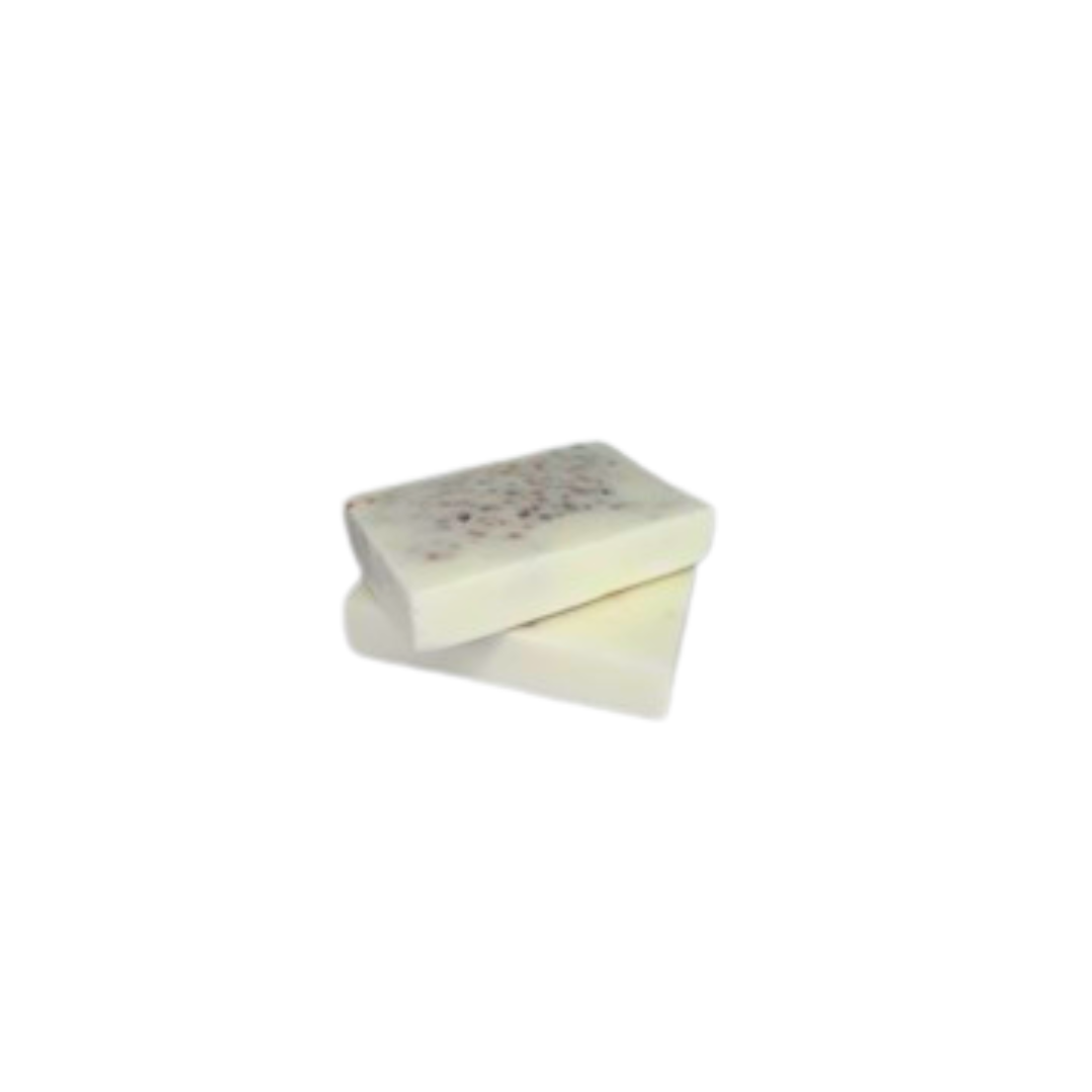 LOLA LUXE COCONUT GLOW + HIMALAYAN SALT SCRUB SOAP: Mineral-Rich Nourishment & Gentle Care