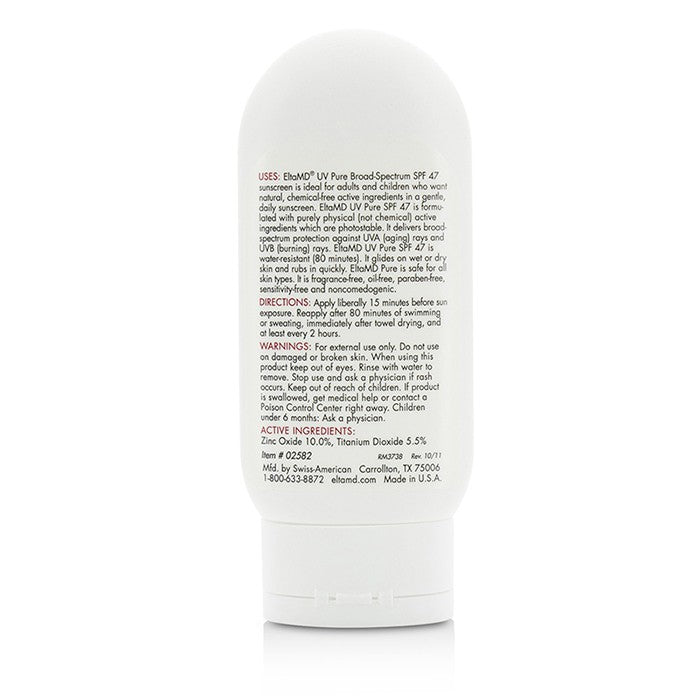 ELTAMD - UV Pure Water-Resistant Face & Body Physical Sunscreen SPF 47