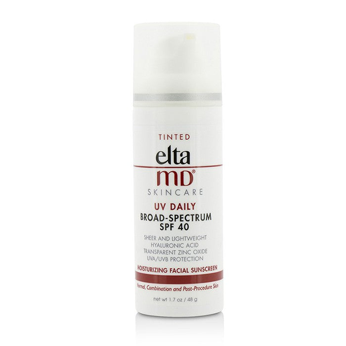 ELTAMD - UV Daily Moisturizing Facial Sunscreen SPF 40 - For Normal, Combination &amp; Post-Procedure Skin - Tinted