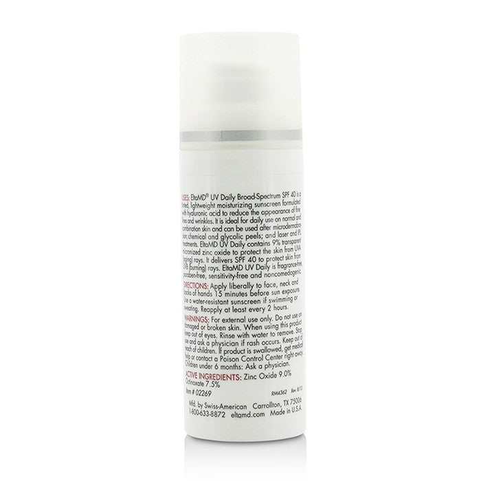 ELTAMD - UV Daily Moisturizing Facial Sunscreen SPF 40 - For Normal, Combination &amp; Post-Procedure Skin - Tinted
