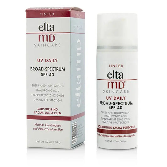 ELTAMD - UV Daily Moisturizing Facial Sunscreen SPF 40 - For Normal, Combination &amp; Post-Procedure Skin - Tinted EltaMD