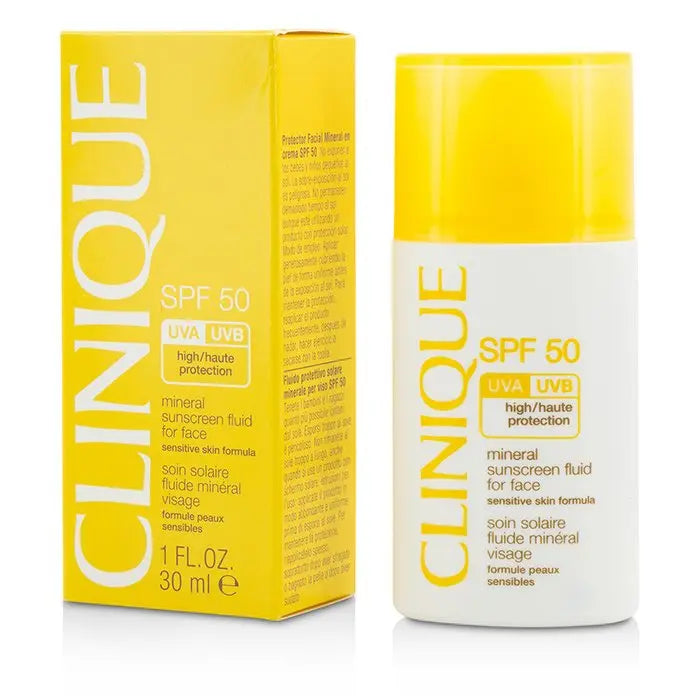 CLINIQUE - Mineral Sunscreen Fluid for Face SPF 50 - Sensitive Skin Formula Clinique