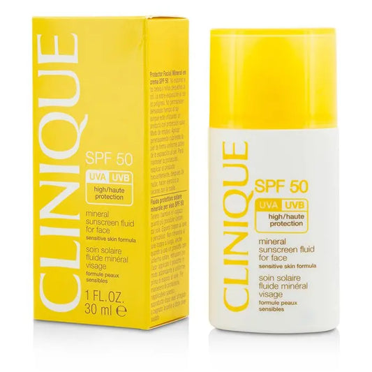 CLINIQUE - Mineral Sunscreen Fluid for Face SPF 50 - Sensitive Skin Formula Clinique