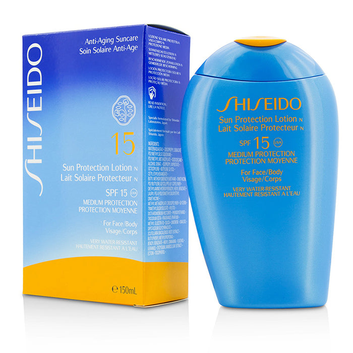 SHISEIDO - Sun Protection Lotion N SPF 15 (For Face & Body)