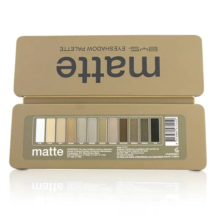 BYS - Eyeshadow Palette (12x Eyeshadow, 2x Applicator) BYS
