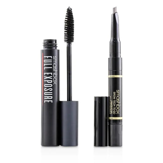 SMASHBOX - GET FRAMED EYE DUO SET — 1x Full Exposure Mascara, 1x Brow Tech To Go Smashbox