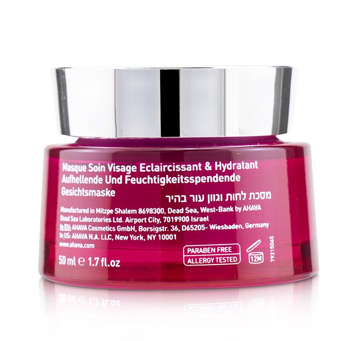 AHAVA - Mineral Mud Brightening & Hydrating Facial Treatment Mask