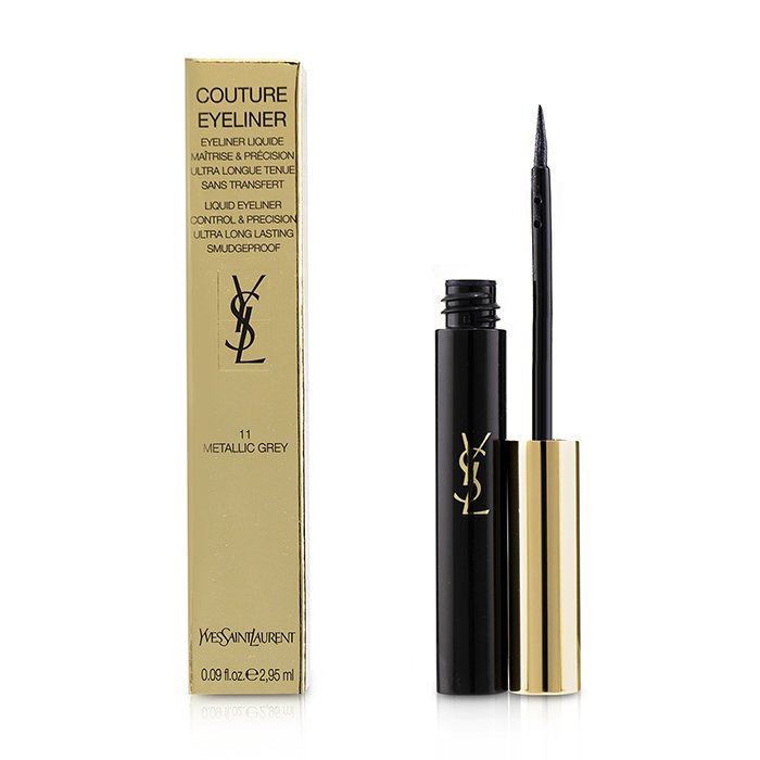 YVES SAINT LAURENT COUTURE LIQUID EYELINER — long-wearing precision with lash care