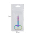Powder OP bag eyebrow scissors stainless steel beauty tool