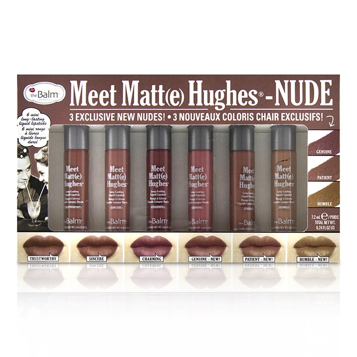 THEBALM - Meet Matt(e) Hughes 6 Mini Long Lasting Liquid Lipsticks Kit