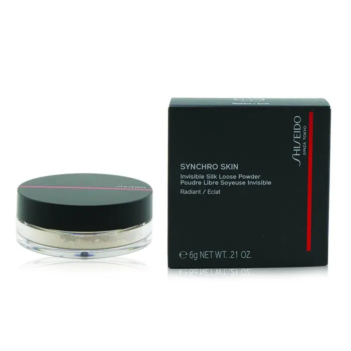 SHISEIDO SYNCHRO SKIN INVISIBLE SILK LOOSE POWDER — Pore-Perfecting, Breathable Coverage  Short Description Shiseido