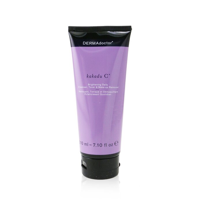 DERMADOCTOR - Kakadu C Brightening Daily Cleanser, Toner & Makeup Remover (Tube)