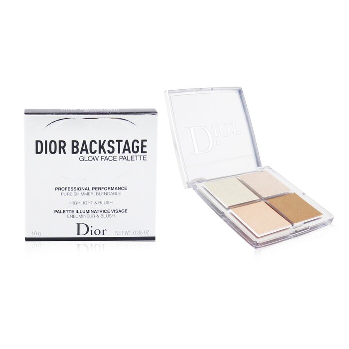 CHRISTIAN DIOR - Backstage Glow Face Palette (Highlight & Blush)