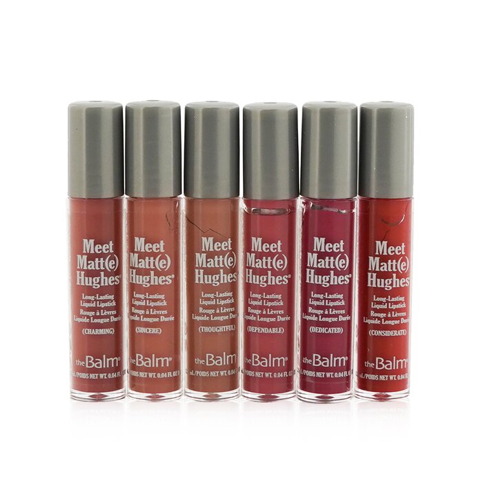 THEBALM - Meet Matt(e) Hughes 6 Mini Long Lasting Liquid Lipsticks Kit