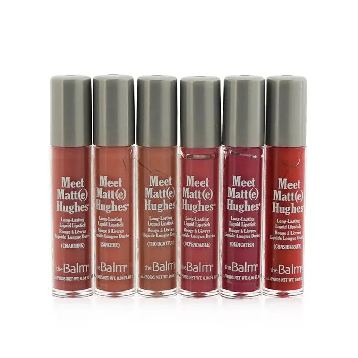THEBALM - Meet Matt(e) Hughes 6 Mini Long Lasting Liquid Lipsticks Kit TheBalm