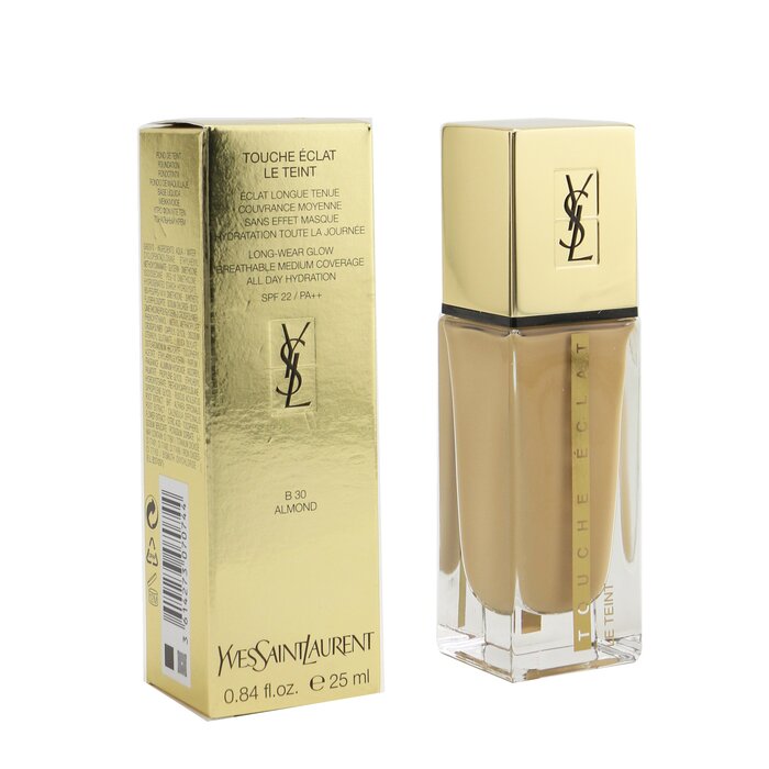 YVES SAINT LAURENT - Touche Eclat Le Teint Long Wear Glow Foundation SPF22