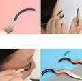 Stylish rose gold eyelash curler makeup accessory for perfect lashes