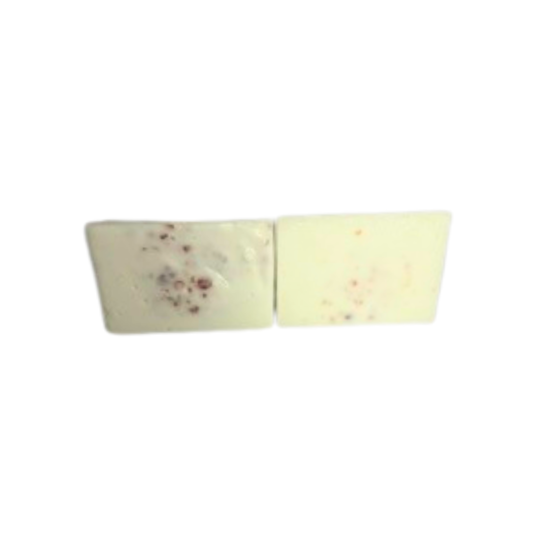 LOLA LUXE COCONUT GLOW + HIMALAYAN SALT SCRUB SOAP: Mineral-Rich Nourishment & Gentle Care
