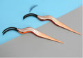 Durable eyelash curler ergonomic handle protects lashes from damage