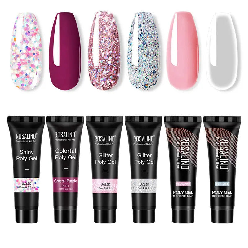 ROSALIND – Professional Builder Gel UV/LED Nail Extension Gel (15ml) Rosalind