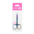 Blue OP bag titanium eyebrow scissors for eyebrow shaping