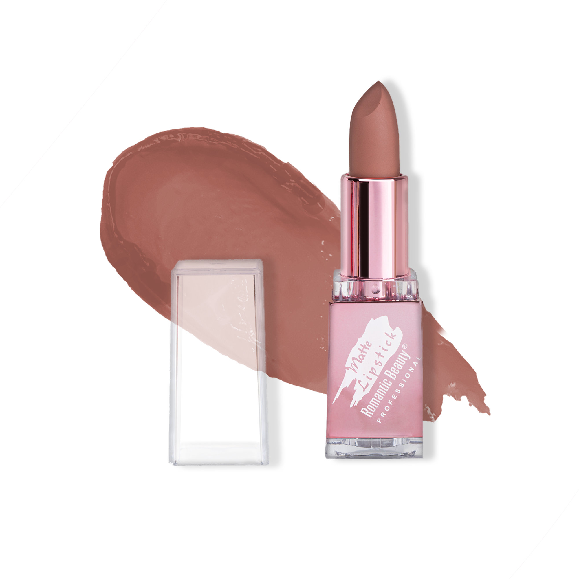 ROMANTIC BEAUTY ART GALLERY MATTE LIPSTICKS — Nude Creamy, Transfer-Proof Matte Formula