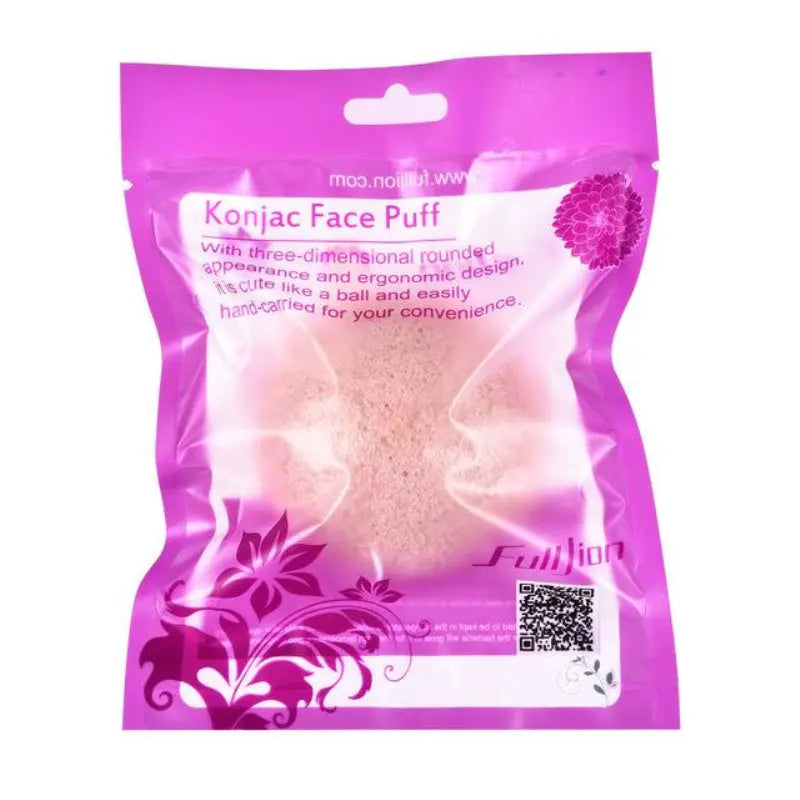 Plant fiber konjac face wash puff safe for newborns