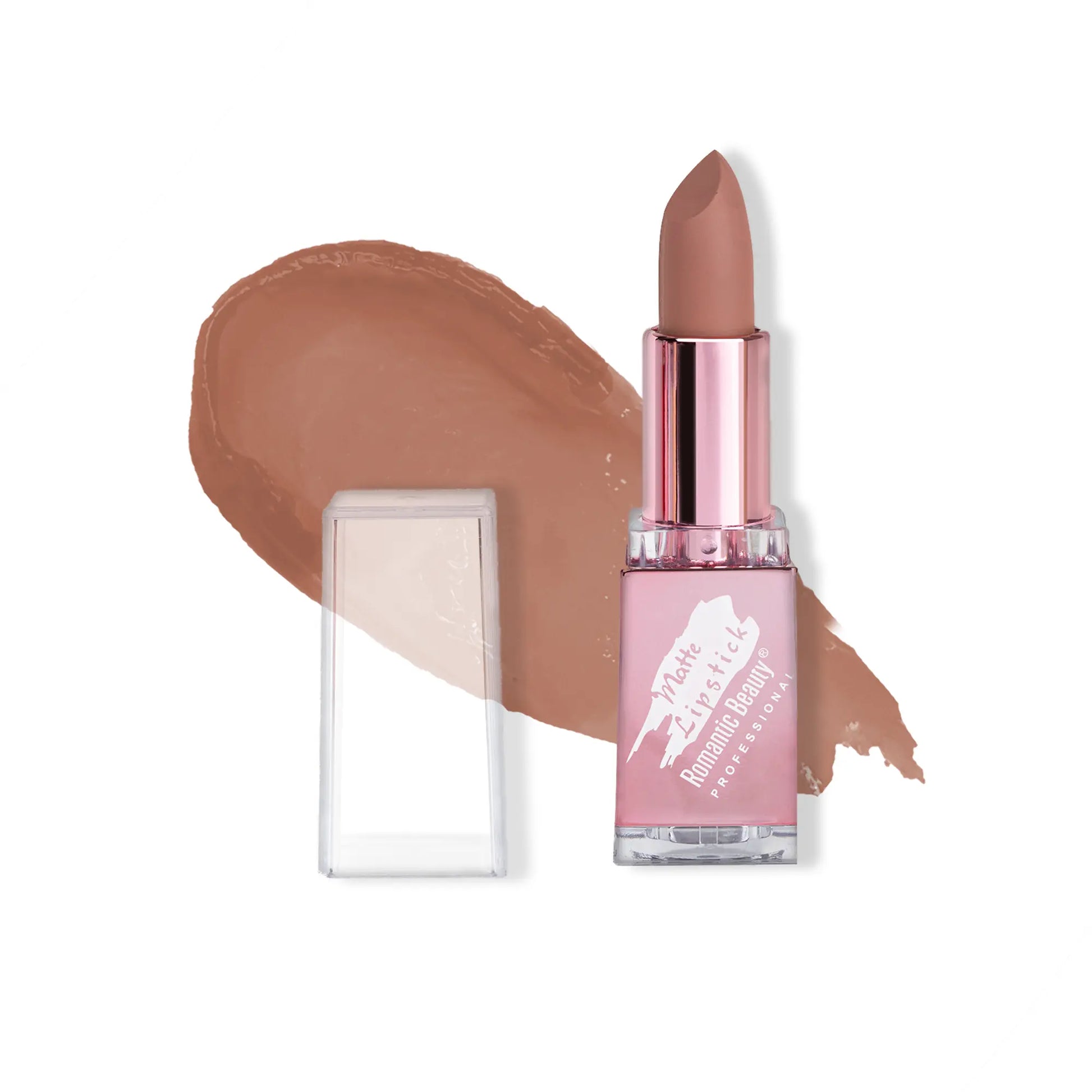 ROMANTIC BEAUTY ART GALLERY MATTE LIPSTICKS — Nude Creamy, Transfer-Proof Matte Formula Romantic Beauty