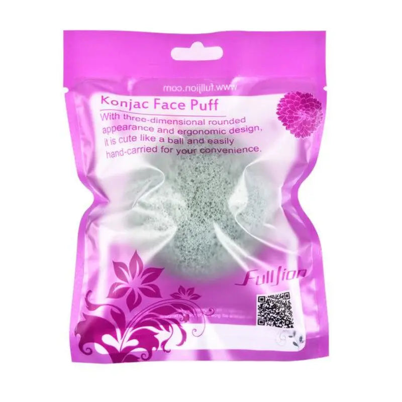 Konjac facial cleansing sponge for moisturizing and exfoliating