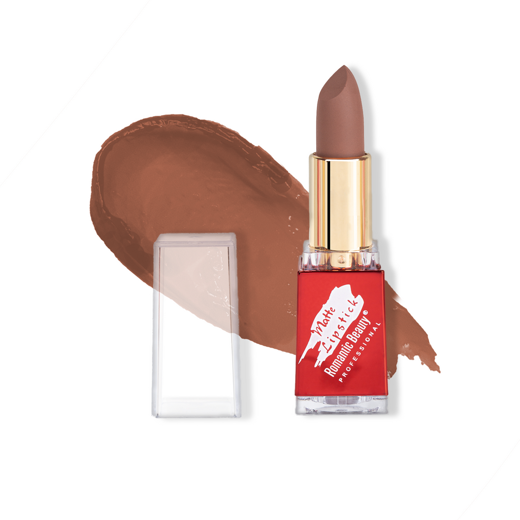 ROMANTIC BEAUTY ART GALLERY MATTE LIPSTICKS — Nude Creamy, Transfer-Proof Matte Formula