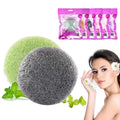 Konjac cleansing puff natural skin care tool biodegradable