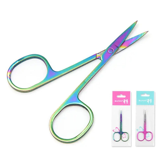 Professional eyebrow trimming scissors 20CR13 stainless steel