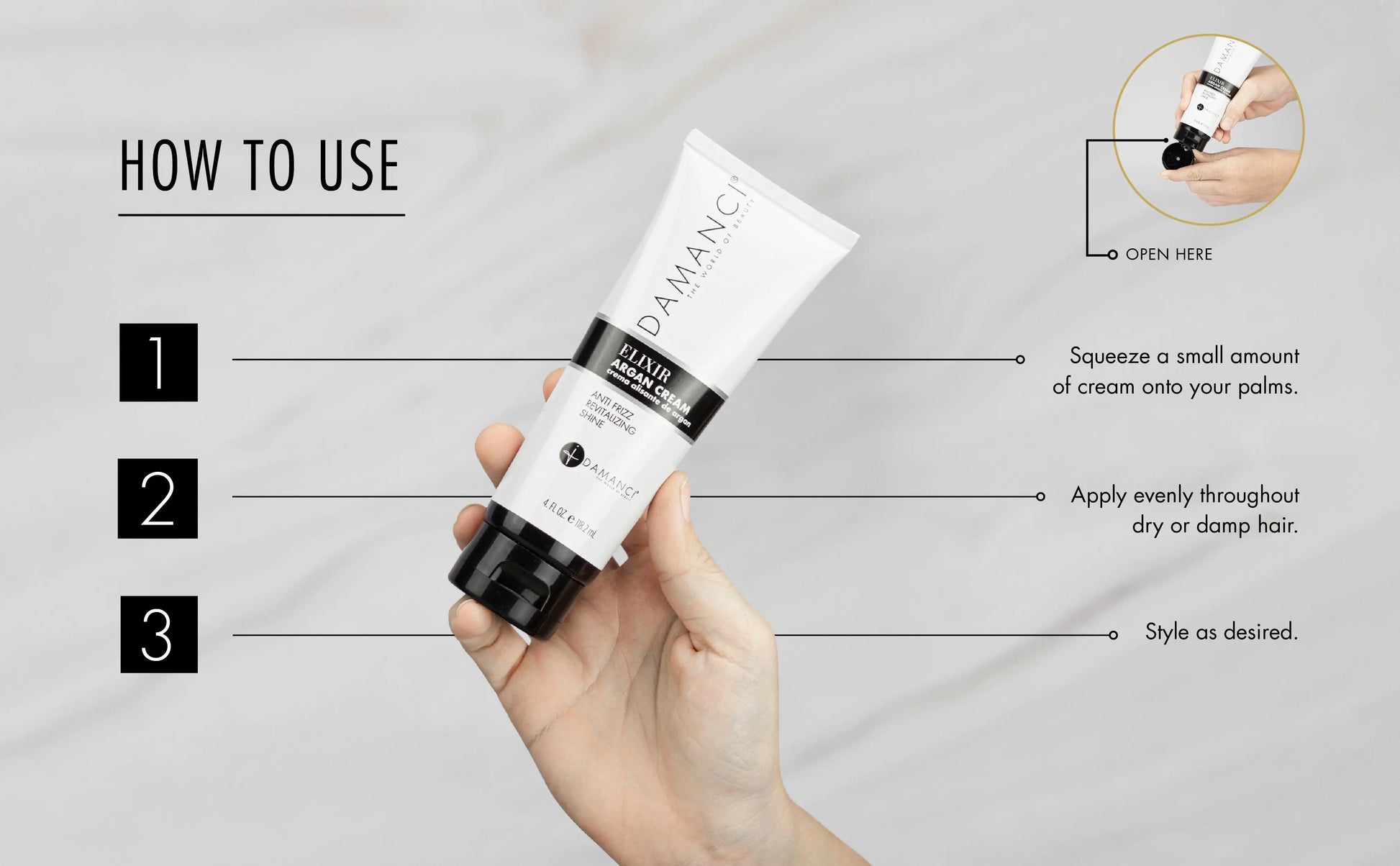 DAMANCI - Elixir Argan Cream DAMANCI