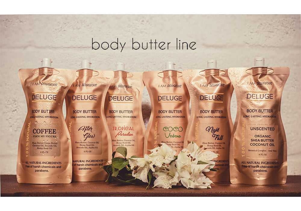 DELUGE AFTER GLOW BODY BUTTER – Passion Fruit, Grapes & Vanilla