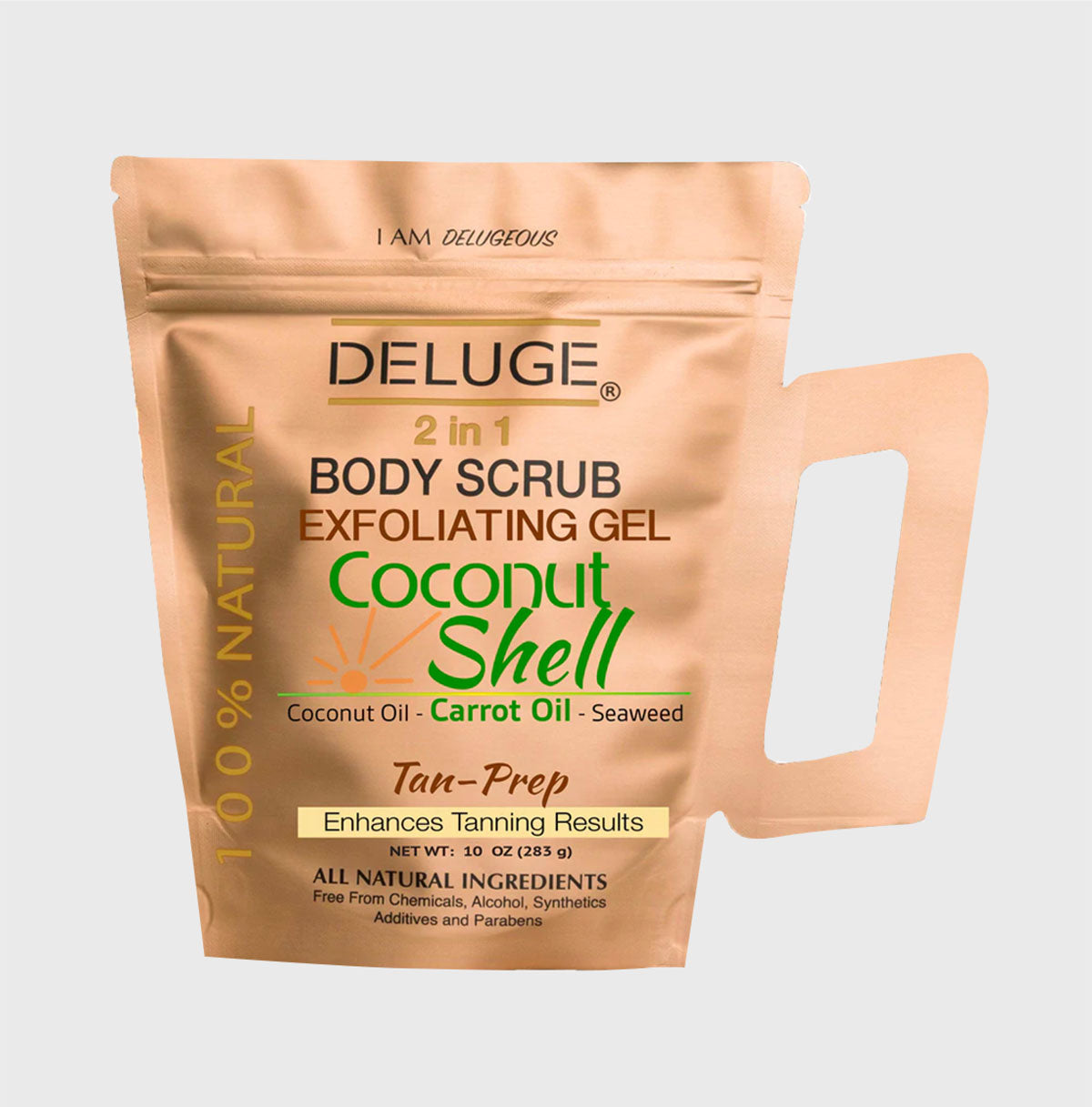 DELUGE COSMETICS - Body Scrub-Coconut Shell