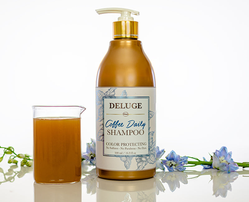 DELUGE COSMETICS COFFEE SHAMPOO – Antioxidant-Rich Nourishment for Vibrant Hair