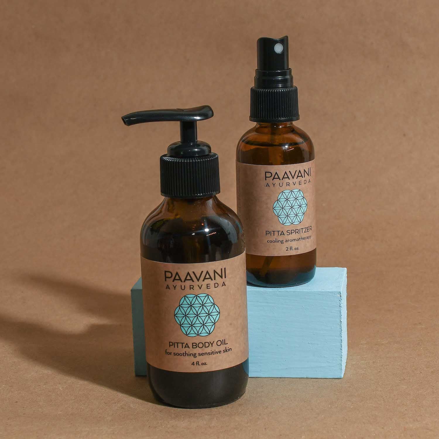 PAAVANI DOSHA BALANCE DUO – Ayurvedic Spritzer & Body Oil | Mind & Body Harmony