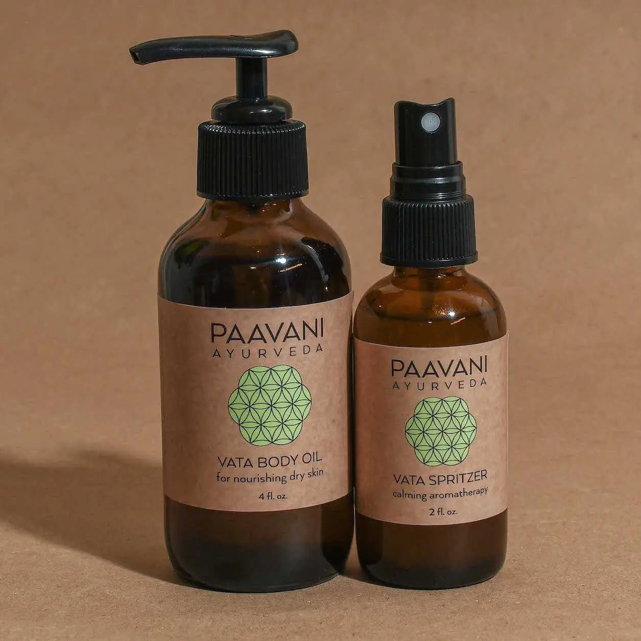 PAAVANI DOSHA BALANCE DUO – Ayurvedic Spritzer & Body Oil | Mind & Body Harmony Paavani Ayurveda