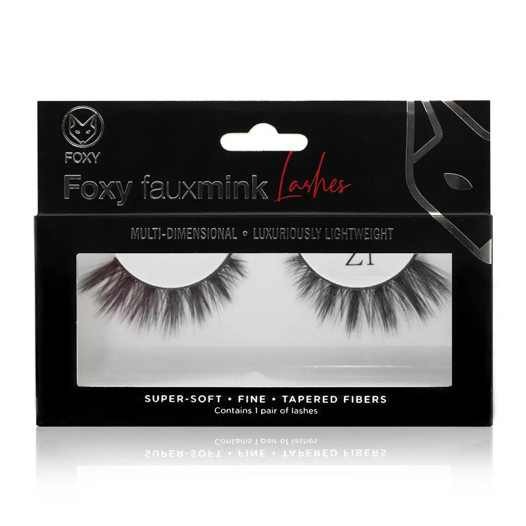 FOXY FAUX MINK EYELASHES - Model Z1 Foxy Brands Inc.