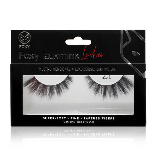 FOXY FAUX MINK EYELASHES - Model Z1 Foxy Brands Inc.