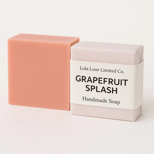 LOLA LUXE GRAPEFRUIT SPLASH GOAT MILK SOAP – Zesty Glow for Radiant Skin Lola Luxe Limited Co.
