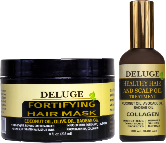 DELUGE COSMETICS -  Hair Mask + Hair Oil